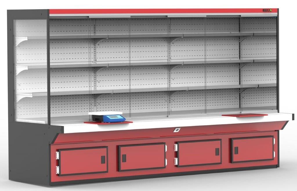 Beyso Altı Depolu Sütlük Dolabı