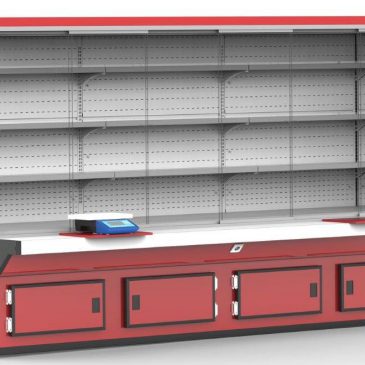 Beyso Tezgahlı Altı Depolu Peynir Reyonu