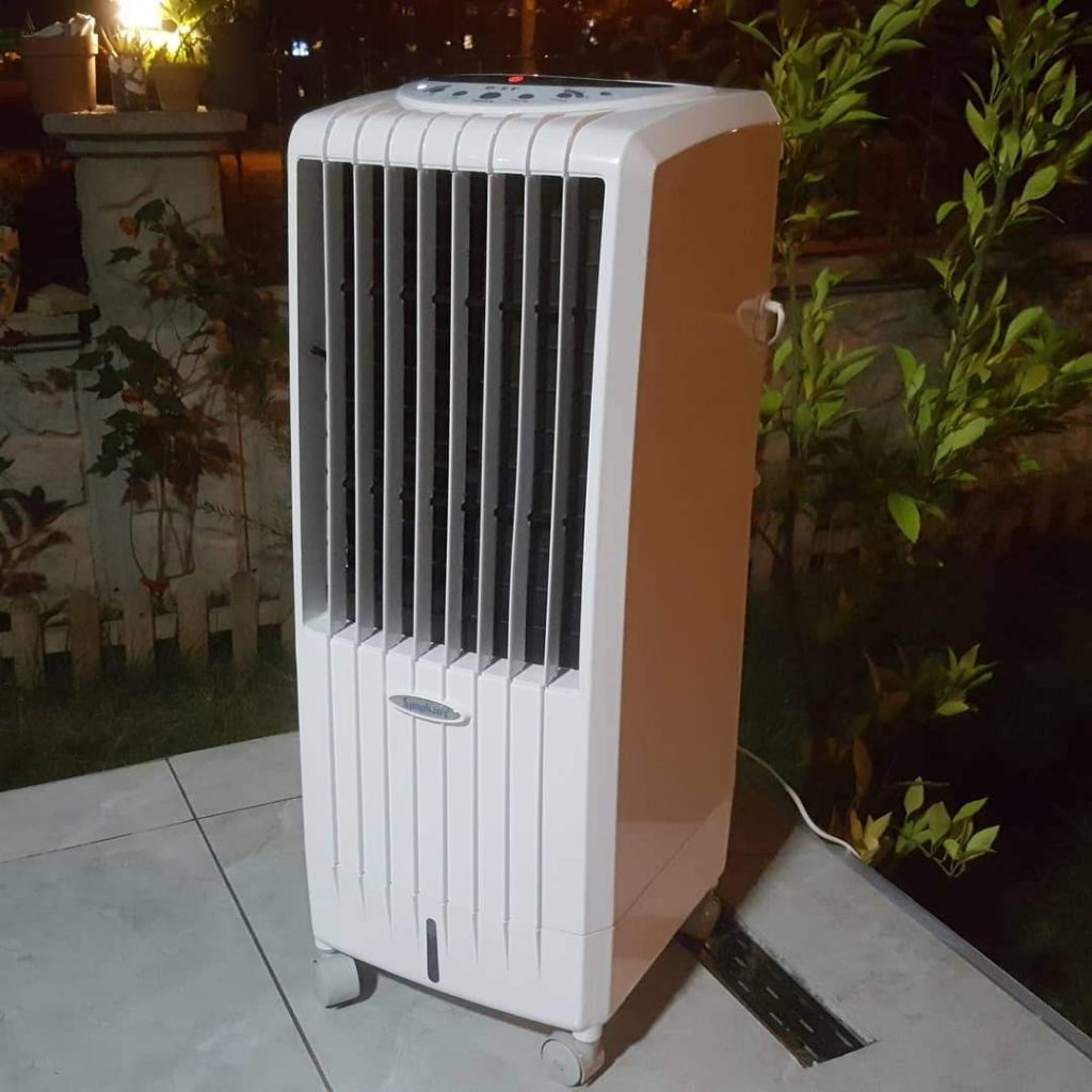 Açık alanda serinletme sistemi